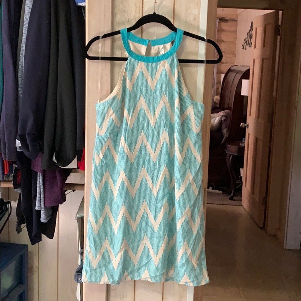 Turquoise Dress